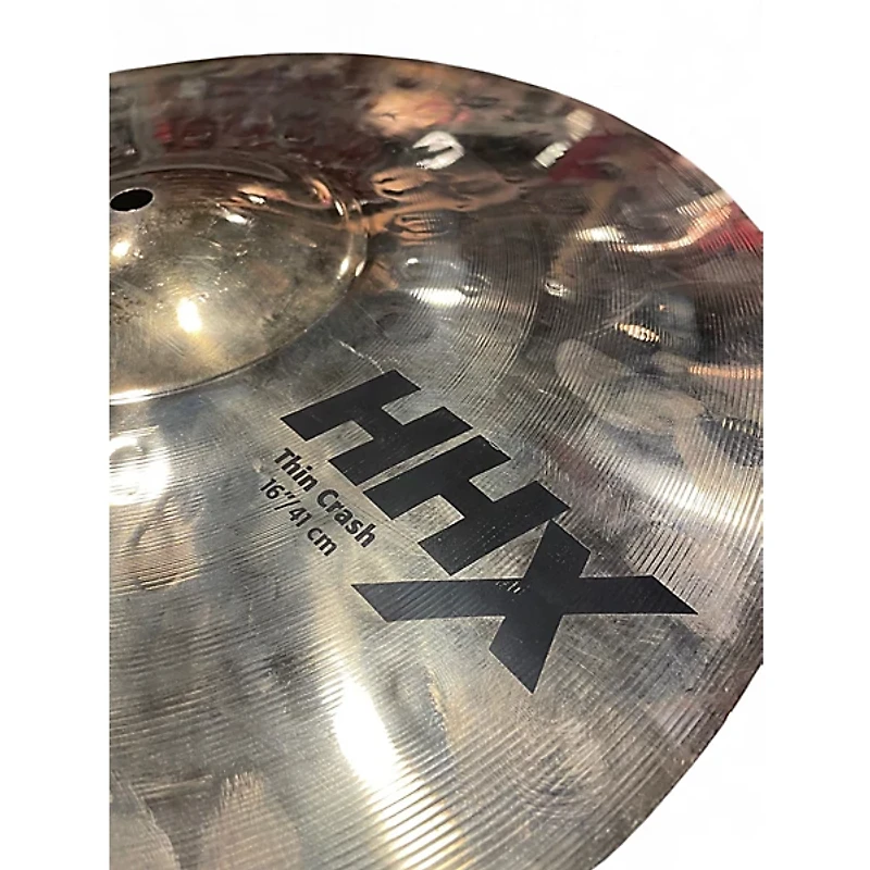 Used SABIAN 16in HHX THIN Crash Cymbal