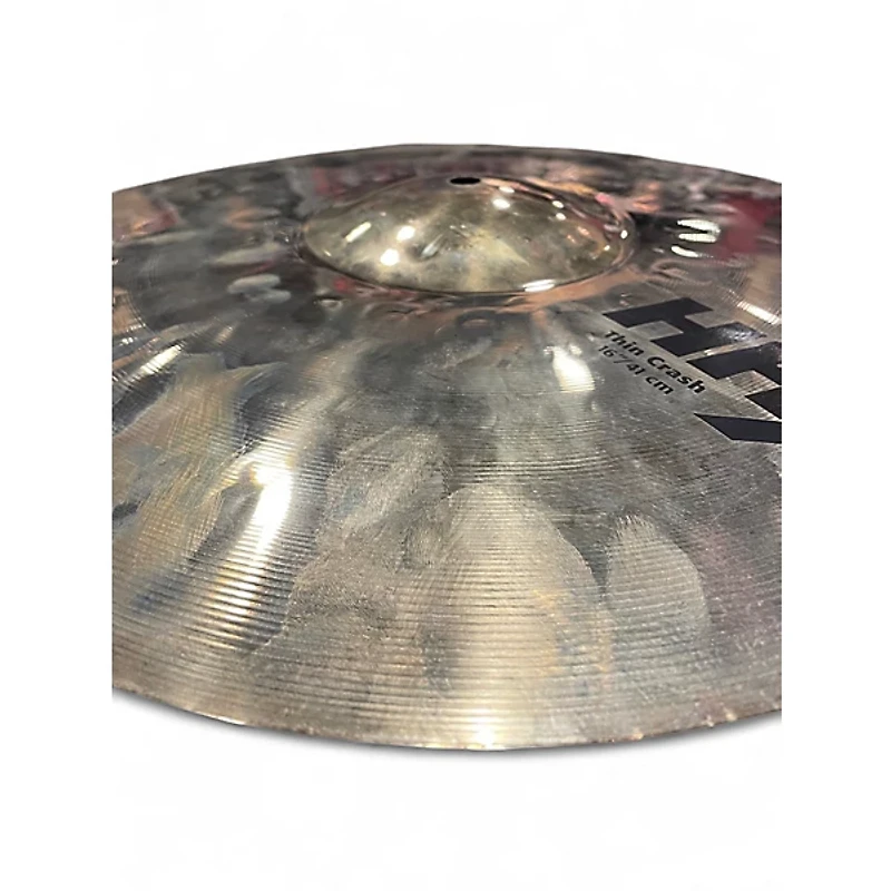 Used SABIAN 16in HHX THIN Crash Cymbal