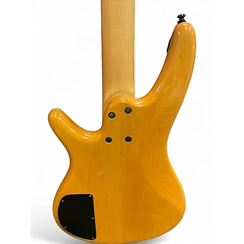 Used Ibanez SR405 5 String Natural Electric Bass Guitar