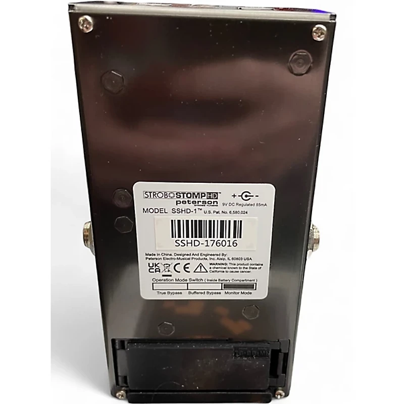 Used Peterson SSHD-1 Tuner Pedal