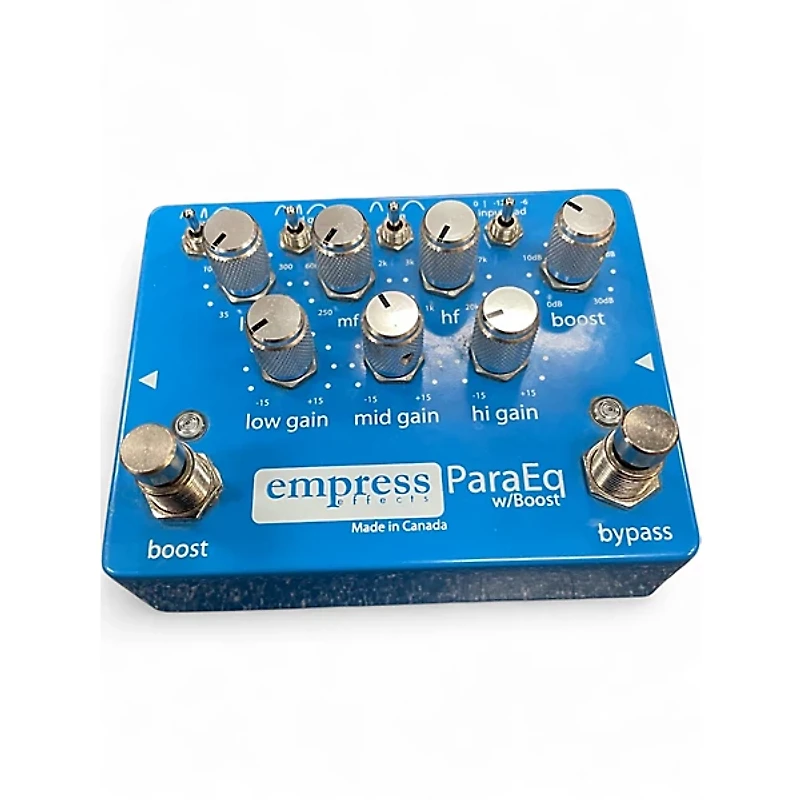 Used Empress Effects ParaEq with Boost EQ Pedal