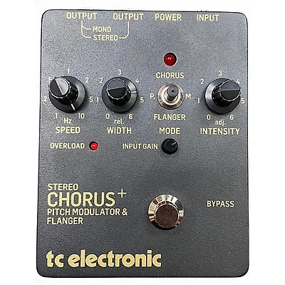 Used TC Electronic SCF Chorus Flanger Effect Pedal