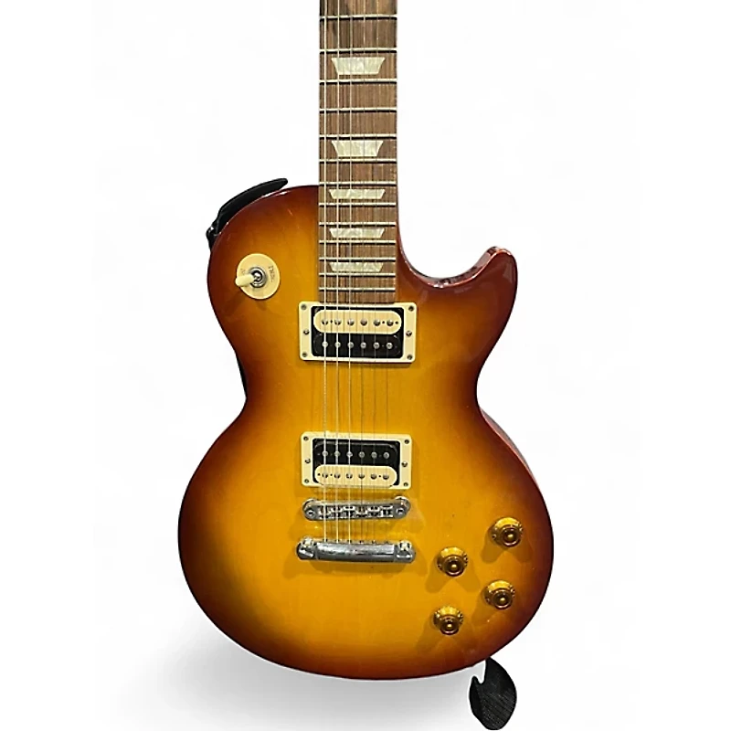 Used Gibson Les Paul Studio Iced Tea Solid Body Electric Guitar
