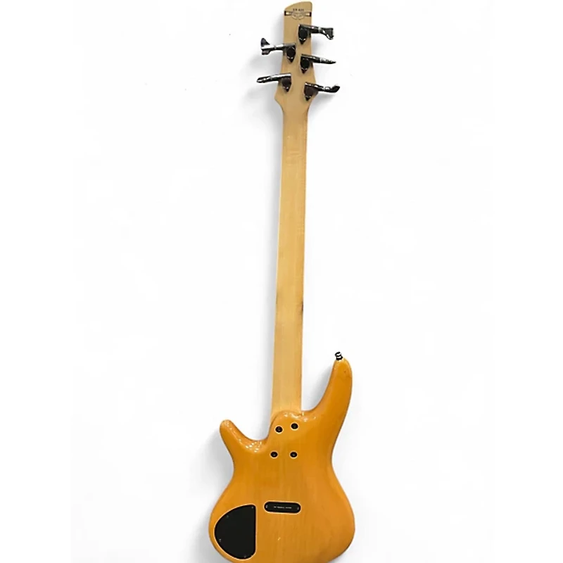 Used Ibanez SR405 5 String Natural Electric Bass Guitar