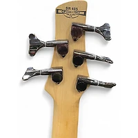 Used Ibanez SR405 5 String Natural Electric Bass Guitar