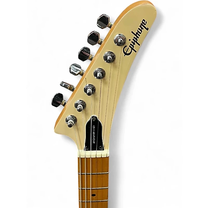 Used Epiphone T310 Aged White Solid Body Electric Guitar