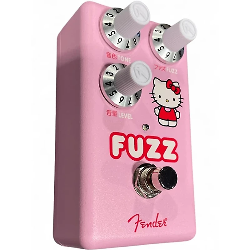 Used Fender Hello Kitty Fuzz Effect Pedal