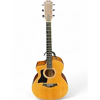 Used Taylor 114CE Left Handed Natural Acoustic Electric Guitar