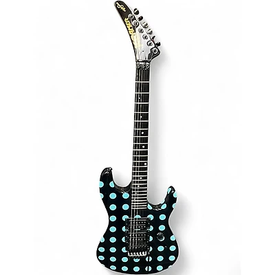 Used Kramer NIGHTSWAN Polka Dot Solid Body Electric Guitar