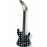 Used Kramer NIGHTSWAN Polka Dot Solid Body Electric Guitar