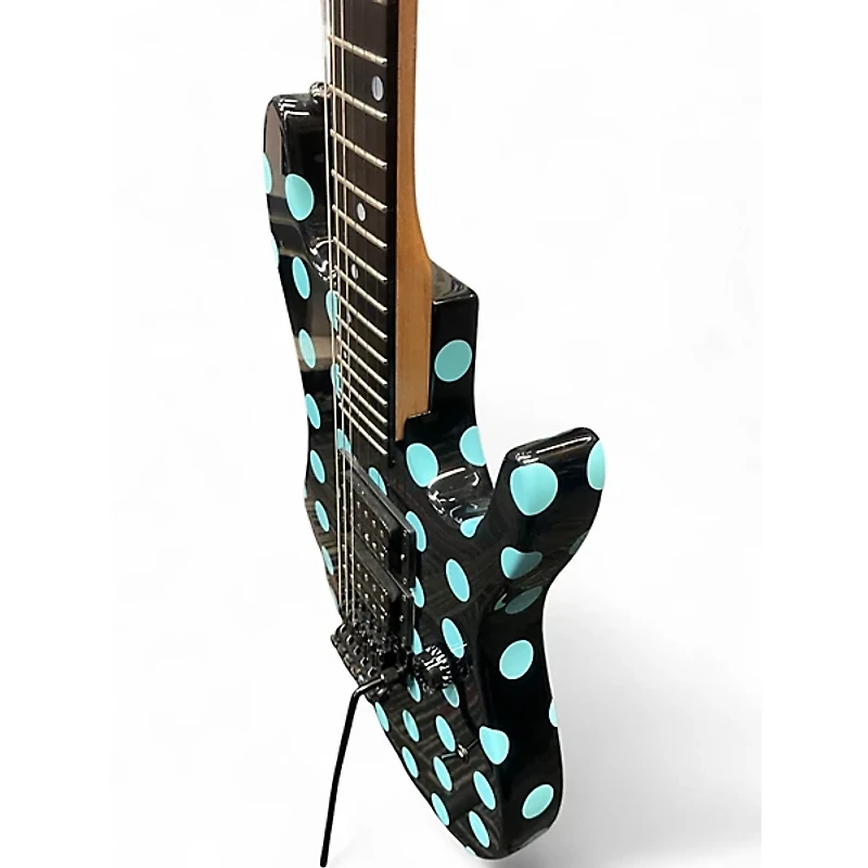 Used Kramer NIGHTSWAN Polka Dot Solid Body Electric Guitar