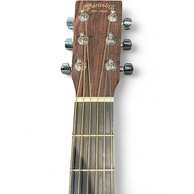 Used Martin DX2E Natural Acoustic Electric Guitar