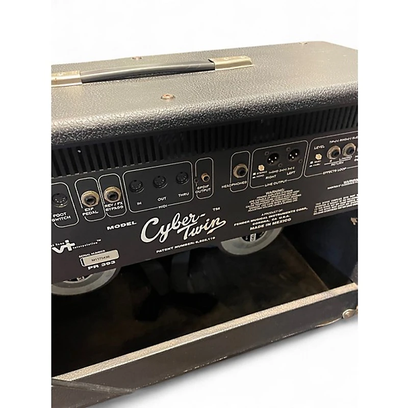 Used Fender Cybertwin 130W 2x12 Guitar Combo Amp