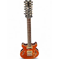 Used Dean Boca 12 Amber Solid Body Electric Guitar