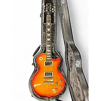 Used Epiphone Les Paul 1960 Tribute Plus Cherry Sunburst Solid Body Electric Guitar