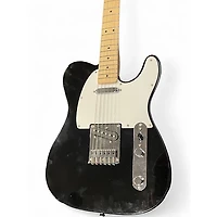 Used Squier Telecaster Black Solid Body Electric Guitar