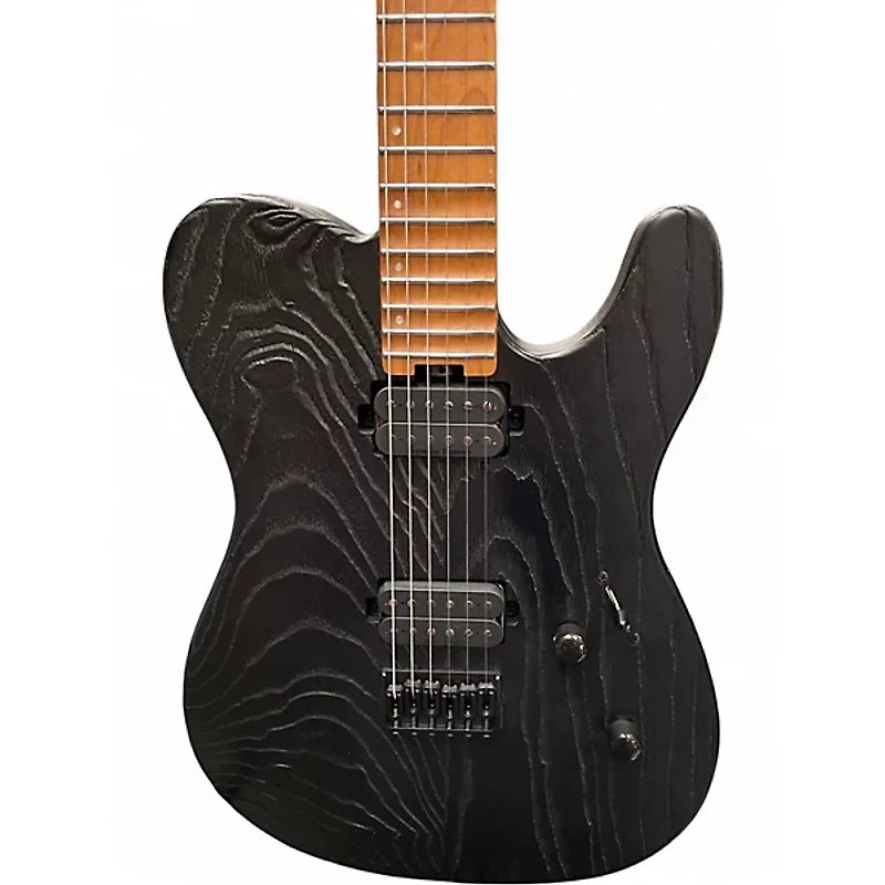 Used ESP LTD TE1000 Black Solid Body Electric Guitar