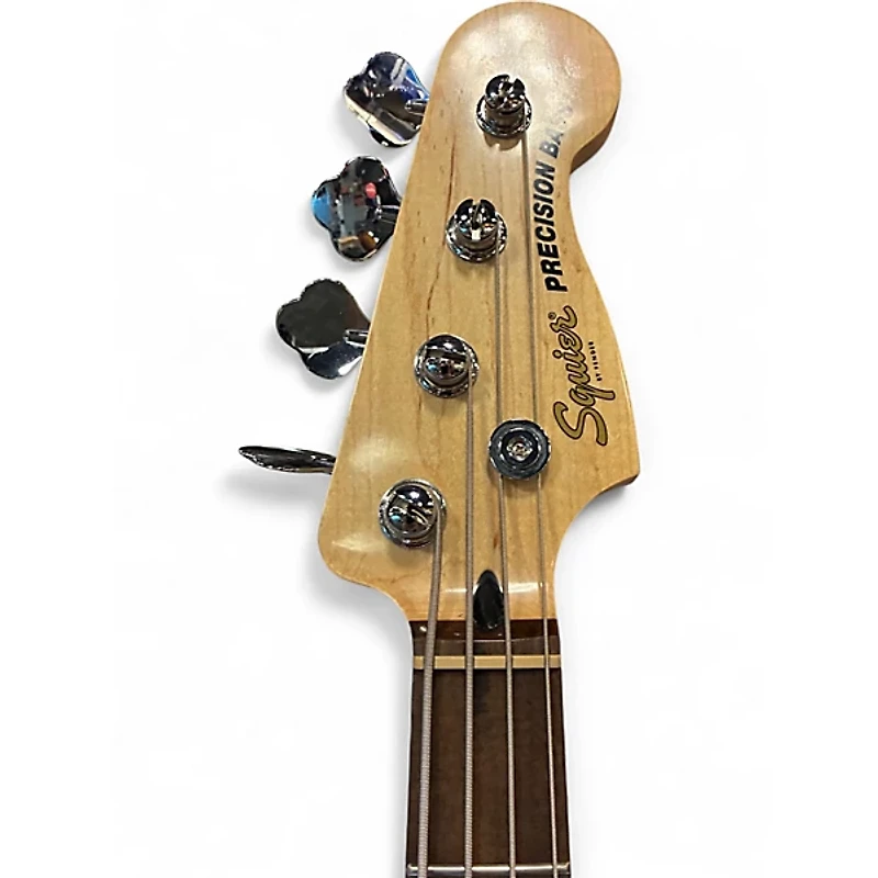 Used Squier precision bass 2 Tone Sunburst Electric Bass Guitar
