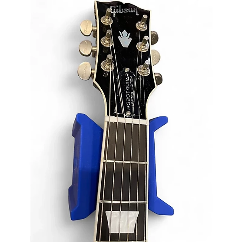 Used Gibson Les Paul Robot Limited Edition 1st Run Blue Burst Solid Body Electric Guitar