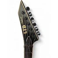 Used ESP LTD MH1000 Deluxe Black Solid Body Electric Guitar