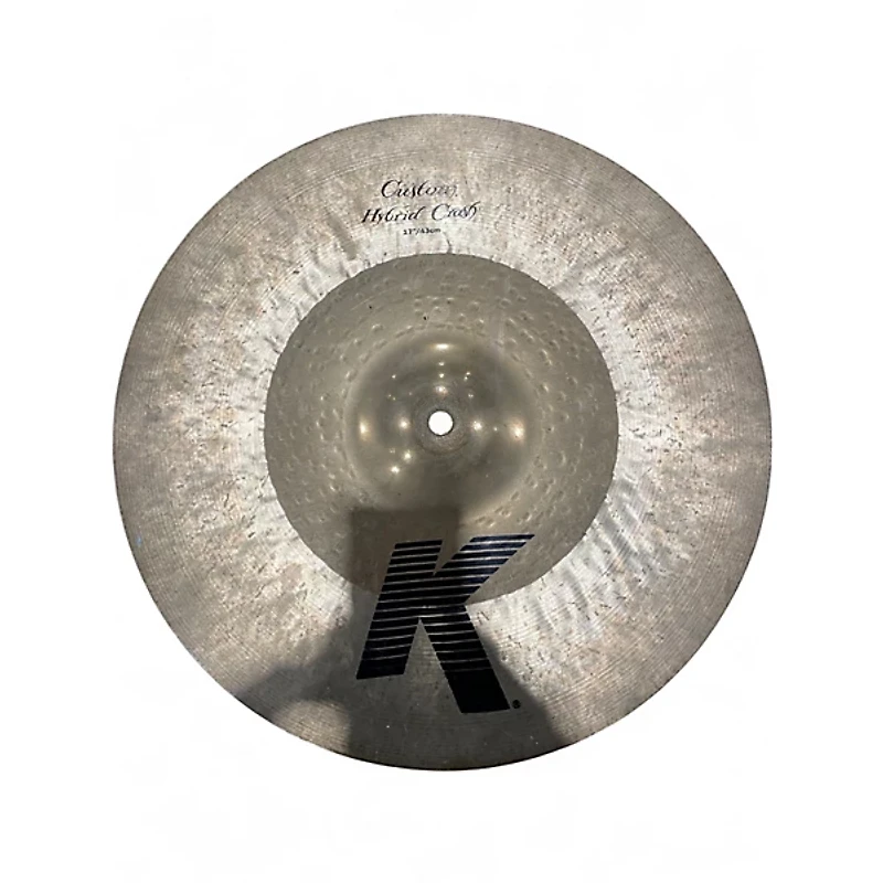 Used Zildjian 17in K Custom Hybrid Crash Cymbal