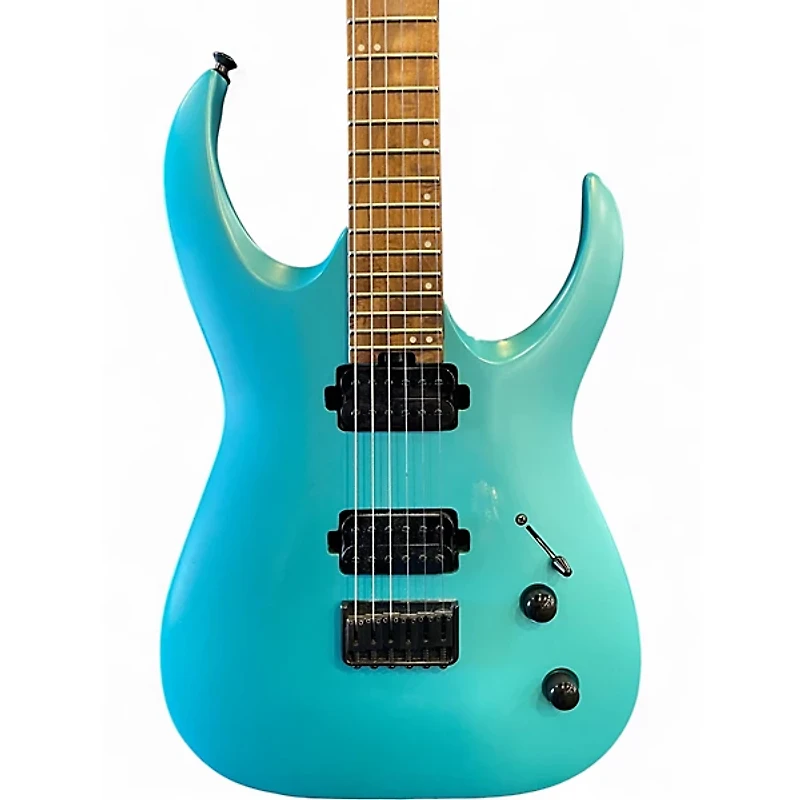 Used Jackson Pro Series Misha Mansoor Signature Juggernaut HT6 Matte Blue Frost Solid Body Electric Guitar