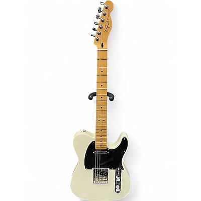 Used Fender Standard Telecaster Olympic White Solid Body Electric Guitar