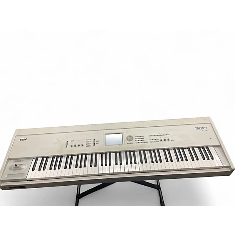 Used KORG Triton Pro X 88 Key Keyboard Workstation