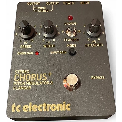 Used TC Electronic SCF Chorus Flanger Effect Pedal