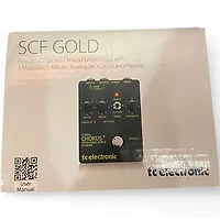 Used TC Electronic SCF Chorus Flanger Effect Pedal