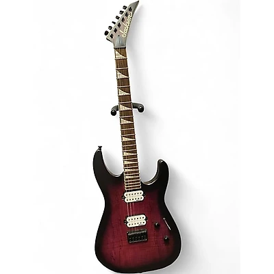 Used Jackson SLX Soloist Trans Purple Solid Body Electric Guitar