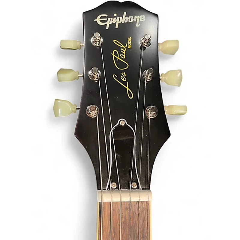 Used Epiphone Limited Edition Les Paul Traditional Pro-II 2 Tone Sunburst Solid Body Electric Guitar