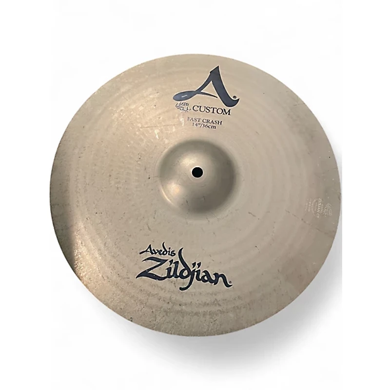 Used Zildjian 14in A Custom Fast Crash Cymbal