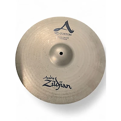 Used Zildjian 14in A Custom Fast Crash Cymbal