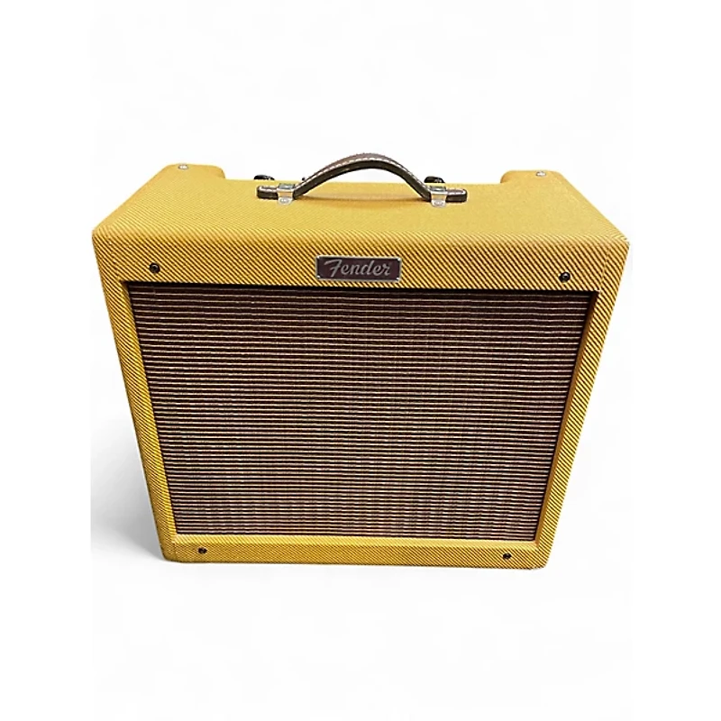Used Fender Blues Junior Tweed Relic Tube Guitar Combo Amp