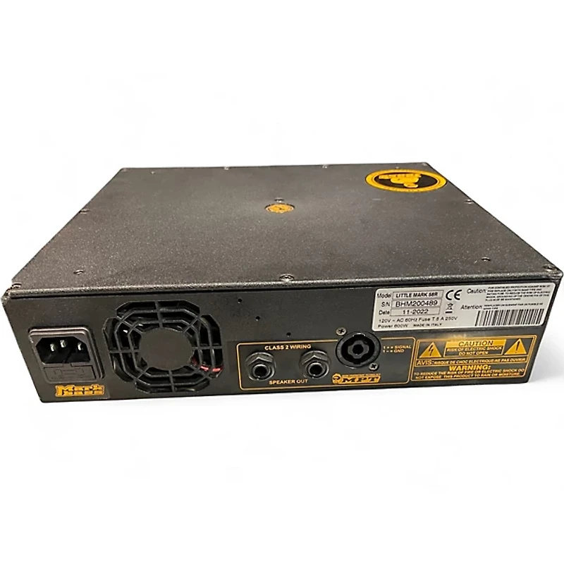 Used Markbass LITTLE MARK 58R Bass Amp Head