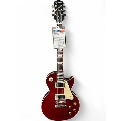 Used Epiphone Les Paul Standard Pro Red Solid Body Electric Guitar