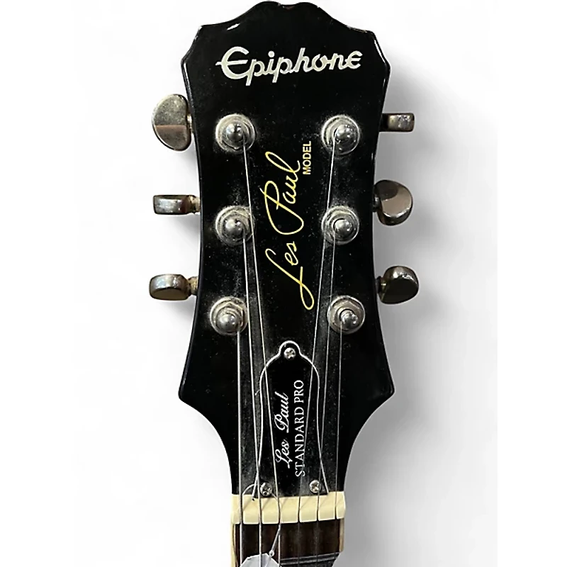 Used Epiphone Les Paul Standard Pro Red Solid Body Electric Guitar