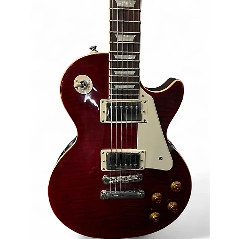 Used Epiphone Les Paul Standard Pro Red Solid Body Electric Guitar
