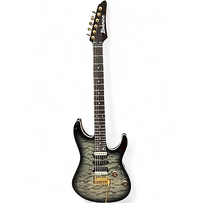 Used Ibanez AZ47P1QM Black Ice Burst Solid Body Electric Guitar