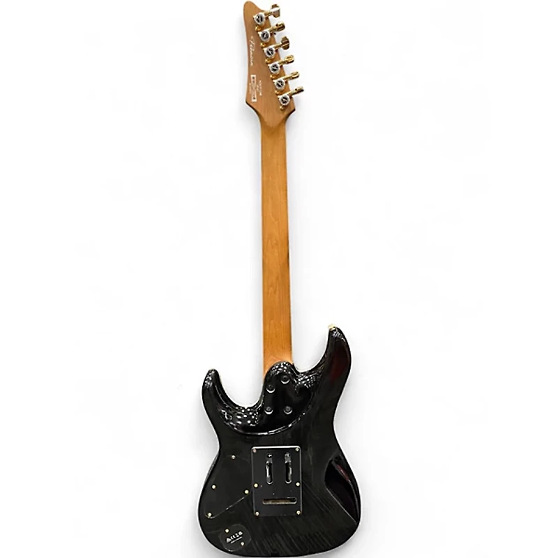 Used Ibanez AZ47P1QM Black Ice Burst Solid Body Electric Guitar