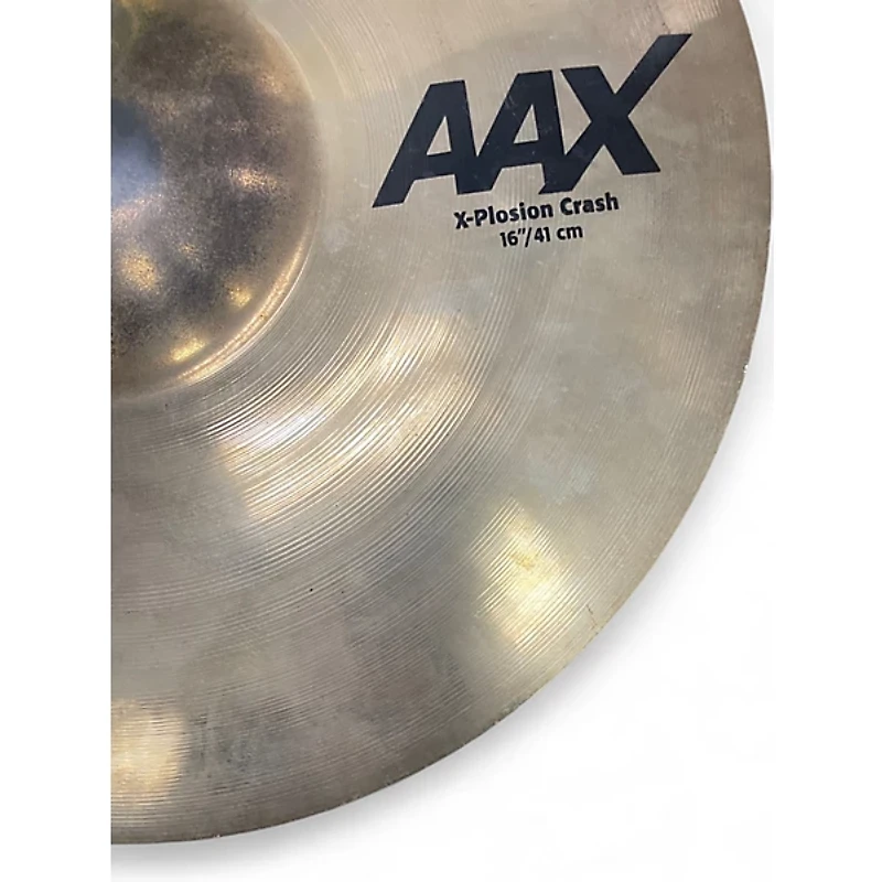 Used SABIAN 16in AAX Crash Cymbal