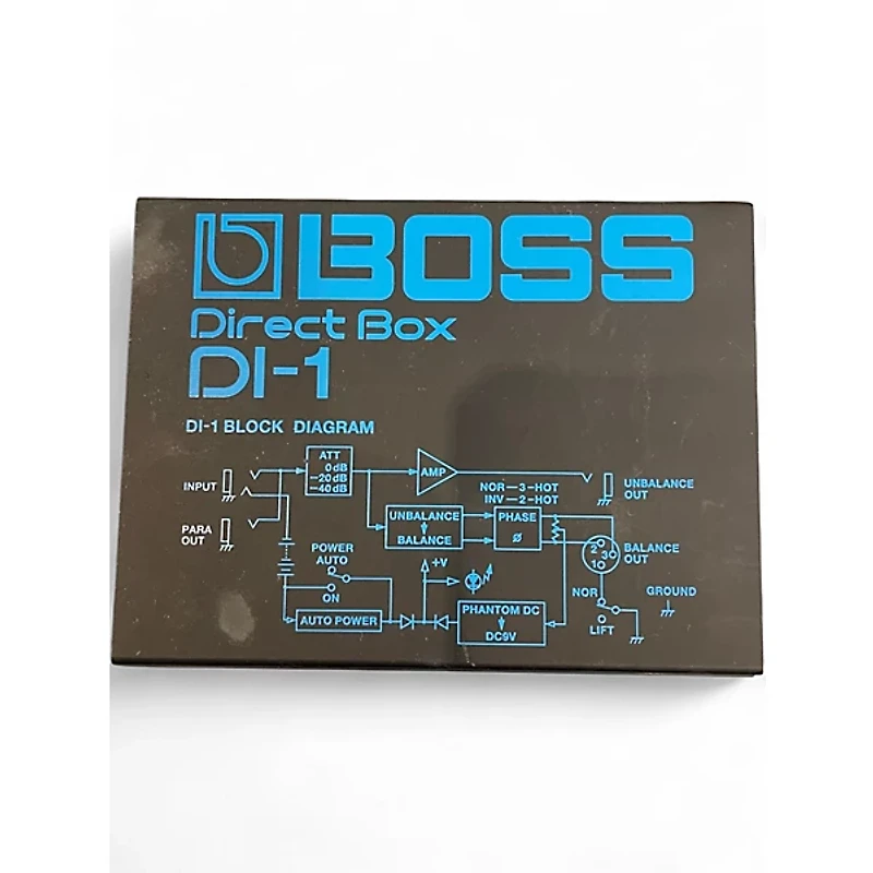 Used BOSS DI1 Direct Box