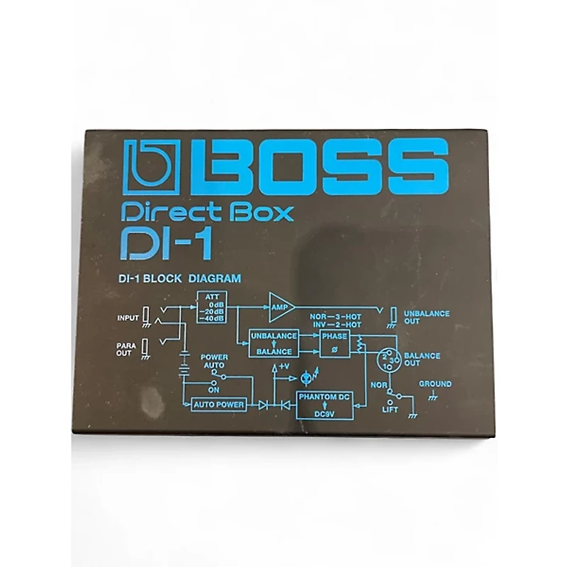 Used BOSS DI1 Direct Box