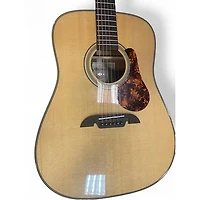 Used Alvarez MD60e Herringbone Natural Acoustic Electric Guitar