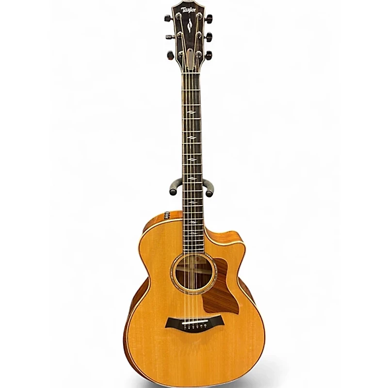 Used Taylor 814CE LTD Natural Acoustic Electric Guitar