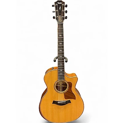 Used Taylor 814CE LTD Natural Acoustic Electric Guitar