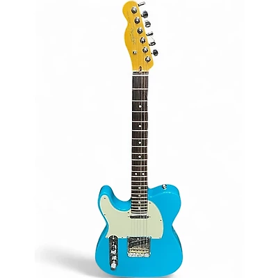 Used Fender American Professional II Telecaster Miami Blue Solid Body Electric Guitar