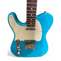 Used Fender American Professional II Telecaster Miami Blue Solid Body Electric Guitar