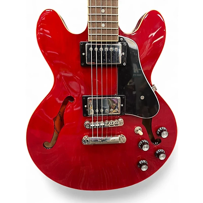 Used Epiphone ES339 Red Hollow Body Electric Guitar